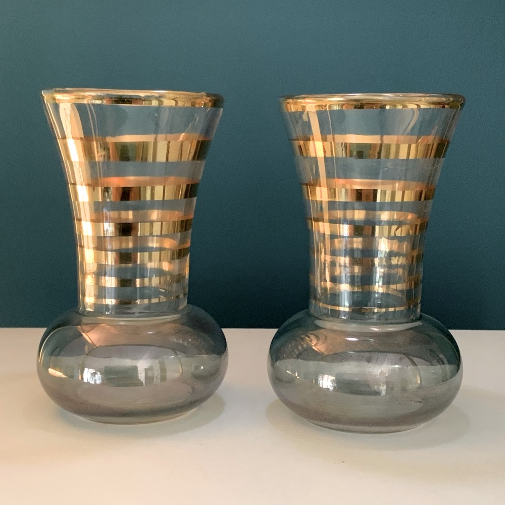 Vintage bud vase set